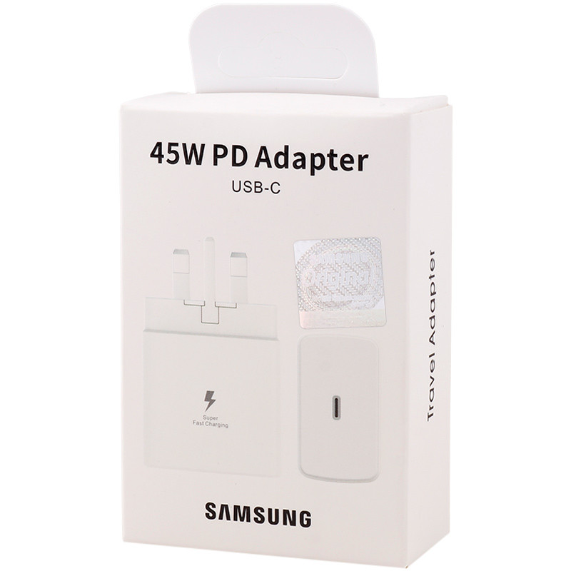 شارژر دیواری 45 وات سامسونگ EP-TA845XBEGCN PD 3A