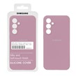 قاب سیلیکونی پاک کنی اورجینال درجه یک Samsung Galaxy S23 FE - بنفش کدر (پک دار)