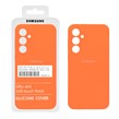 قاب سیلیکونی پاک کنی اورجینال درجه یک Samsung Galaxy S23 FE - نارنجی (پک دار)