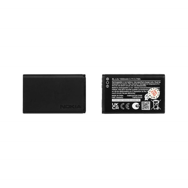 باتری موبایل Nokia مدل BL-L5J با ظرفیت 1000mAh - اصلی - DST (گارانتی شش ماهه)