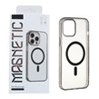 قاب اورجینال Magnetic Magsafe دور ژله ای Apple iPhone 12 Pro Max - مشکی (پک دار)