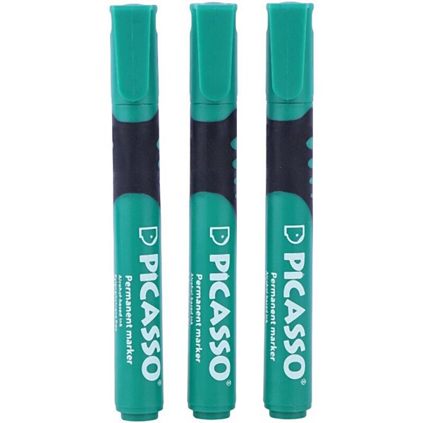 ماژیک معمولی پیکاسو نوک گرد Picasso PM-200 بسته 12 عددی