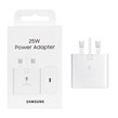 شارژر دیواری سه پین SAMSUNG 25W T2510 ( فست و PD) سفید - (گارانتی پارتیان پایا) -مجهز به فناوری GAN-NFC