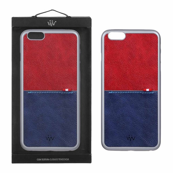 قاب VVV طرح چرم دو تکه Apple iPhone 6 Plus / iPhone 6s Plus - کد 1 (پک دار)