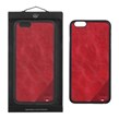 قاب VVV طرح چرم Apple iPhone 6 Plus / iPhone 6s Plus - قرمز (پک دار)