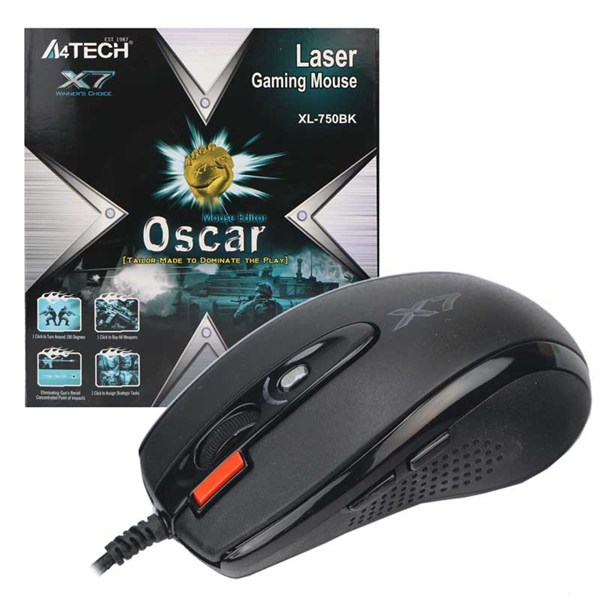 موس گیمینگ ای فورتک XL-750BK