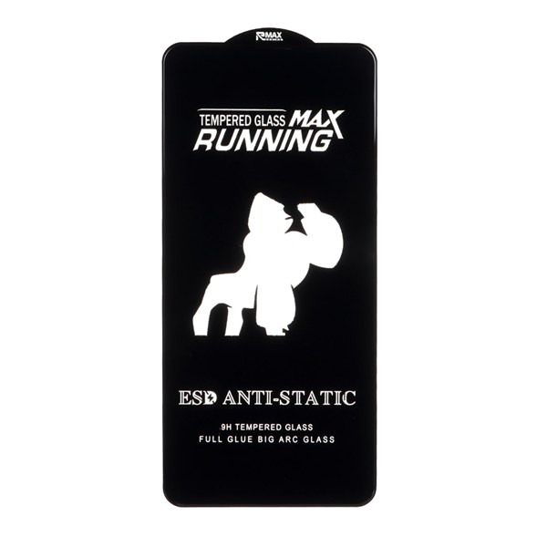 محافظ صفحه نمایش شیشه ای Running Max ESD مدل Samsung A21S / F52 / Xiaomi Poco X3 GT / Poco F4 GT / Redmi Note 10 Pro 5G (بدون پک)