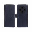 کیف موبایل چرمی مگنتی محافظ لنزدار Xiaomi Redmi 14C / Redmi A3 Pro / Redmi A4 / Poco C75 - سرمه ای