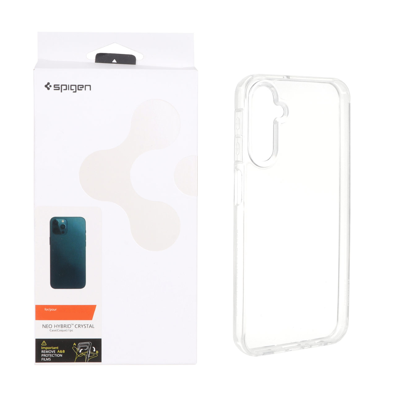 قاب Spigen اورجینال شفاف NEO HYBRID مدل Samsung Galaxy A24 (پک دار)