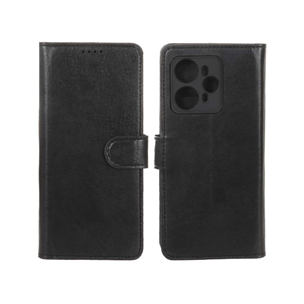 کیف موبایل چرمی مگنتی محافظ لنزدار Vocal V1 / V1 Plus - مشکی