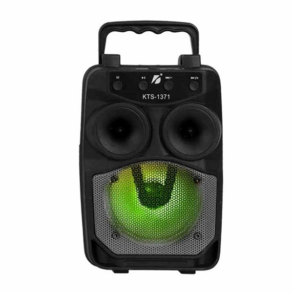 اسپیکر5W بی سیم BIG SOUND مدل KTS-1371  - خاکستری