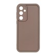 قاب Solid Case مدل Samsung Galaxy A35 - قهوه ای