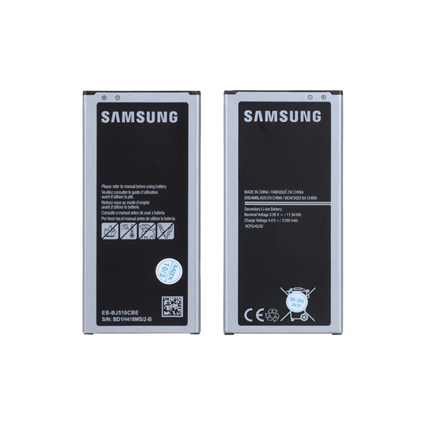 باتری موبایل Samsung مدل J510 با ظرفیت 3100mAh (گارانتی 12 ماهه MAX)