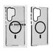 قاب اورجینال Q Series پشت کربن MagSafe مدل Samsung Galaxy S23 Ultra - مشکی (پک دار)