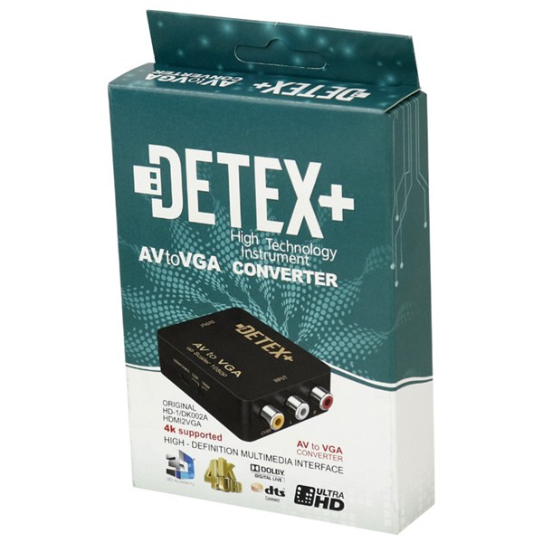 تبدیل AV به VGA دیتکس پلاس Detex+