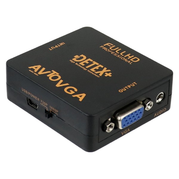 تبدیل AV به VGA دیتکس پلاس Detex+