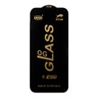 محافظ صفحه نمایش شیشه ای درجه یک Apple iPhone 16 Pro Max - Full Cover OG - ESD OVOG - (بدون پک) - مشکی