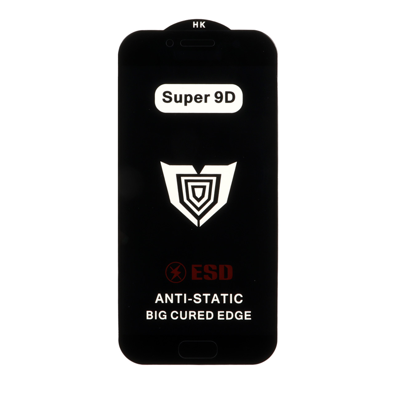 محافظ صفحه نمایش شیشه ای Full Cover ESD Anti Static - Super 9D مدل Samsung Galaxy A5 2017 / A520 (بدون پک) - مشکی