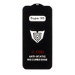محافظ صفحه نمایش شیشه ای Full Cover ESD Anti Static - Super 9D مدل Apple iPhone 13 / iPhone 13 Pro / iPhone 14 / 16e (بدون پک)