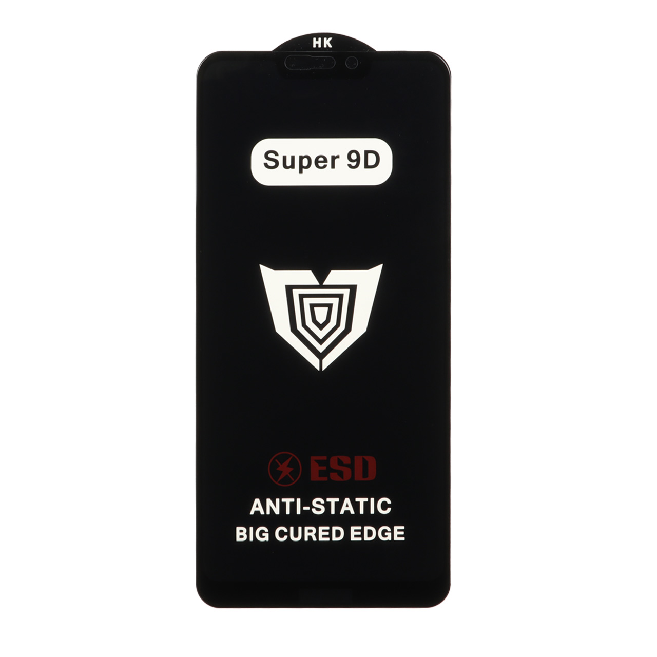 محافظ صفحه نمایش شیشه ای Full Cover ESD Anti Static - Super 9D مدل Huawei Honor 8C (بدون پک)