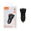 شارژر فندکی فست و PD دو پورت LDNIO مدل C103 60W به همراه کابل شارژ  Type-C TO Type-C - مشکی (اصلی)