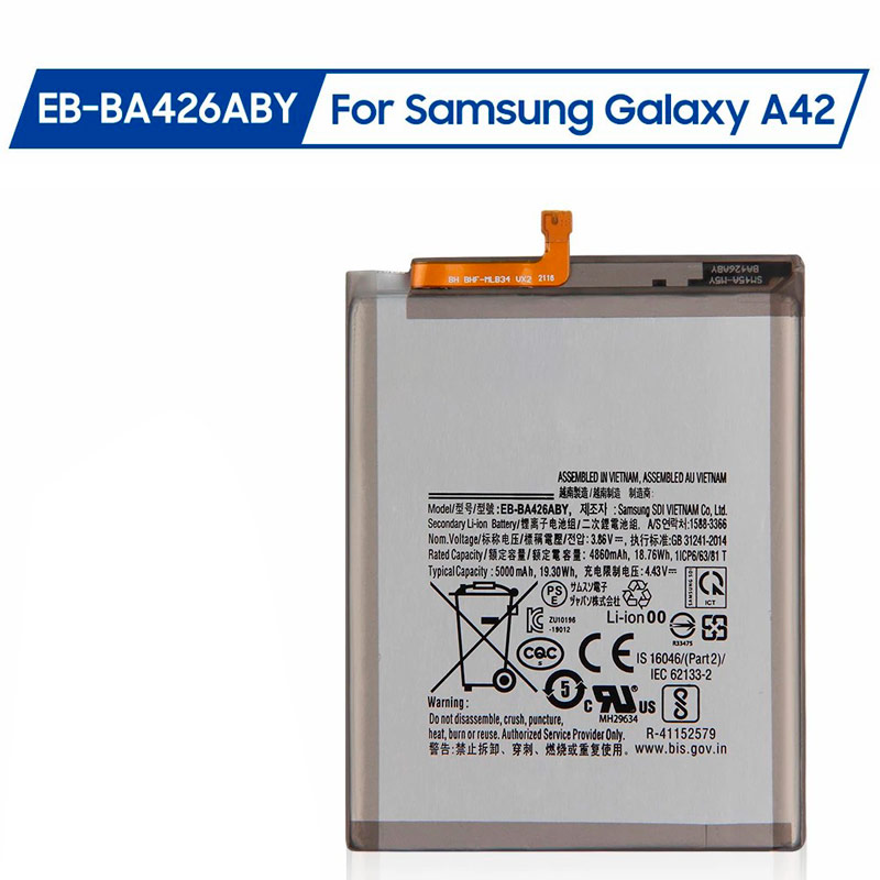 باتری موبایل اورجینال سامسونگ Samsung Galaxy A42 BA426ABY