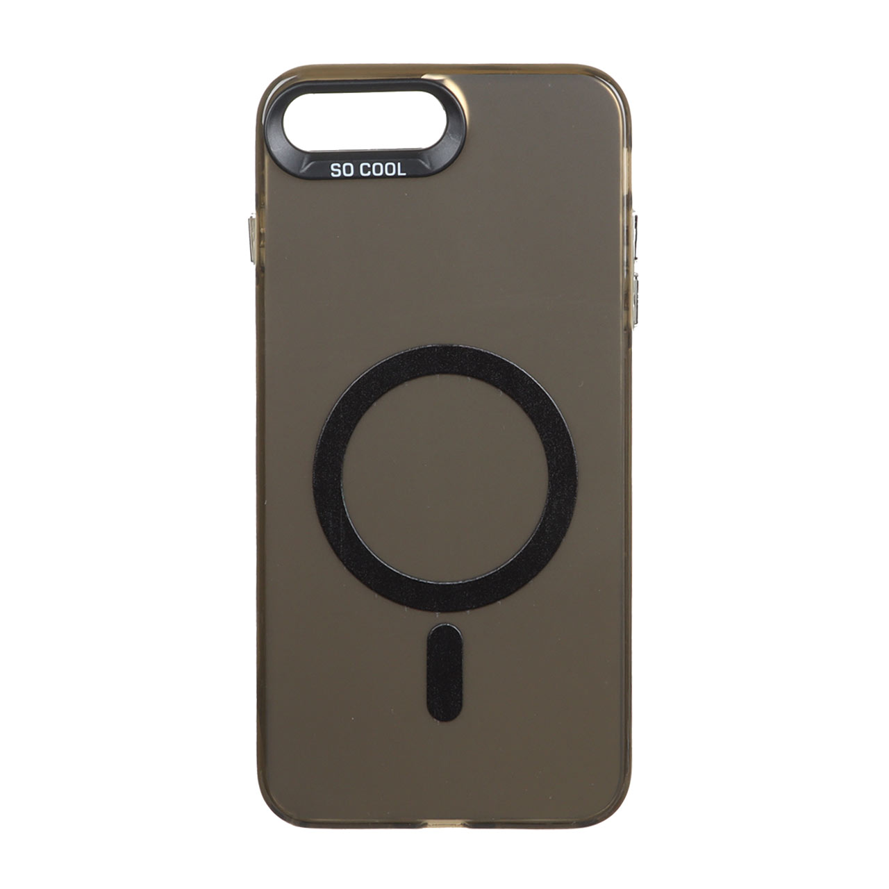 قاب SO COOL براق طرح مگ سیف Apple iPhone 7 Plus / iPhone 8 Plus - مشکی
