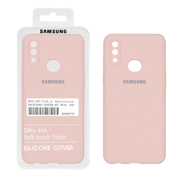 قاب سیلیکونی پاک کنی اورجینال درجه یک Samsung Galaxy A10s - کالباسی (پک دار)