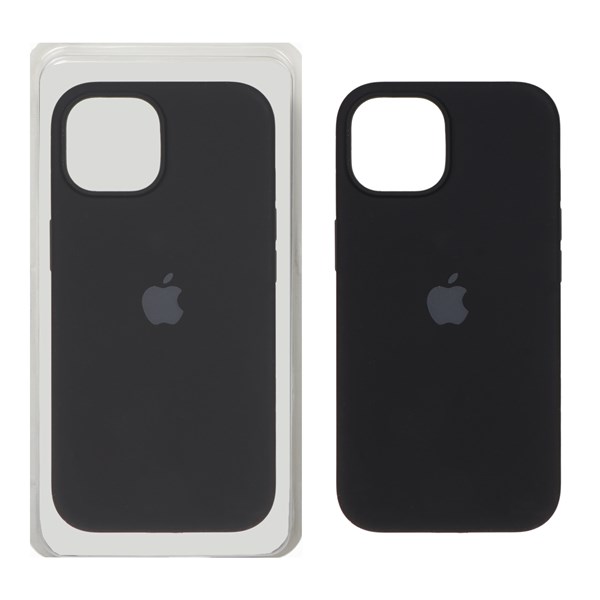 قاب سیلیکونی پاک کنی اورجینال Apple iPhone 15 / iPhone 14 / iPhone 13 - مشکی (پک اصلی)