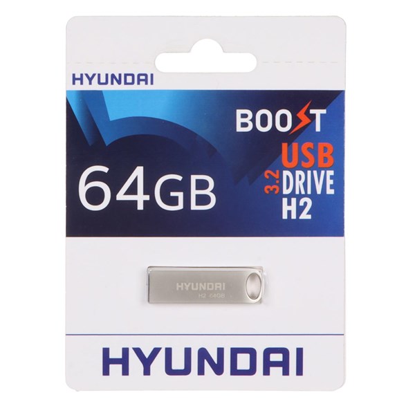 فلش مموری Hyundai USB3.2 مدل Boost H2 ظرفیت 64GB - (گارانتی IPM)