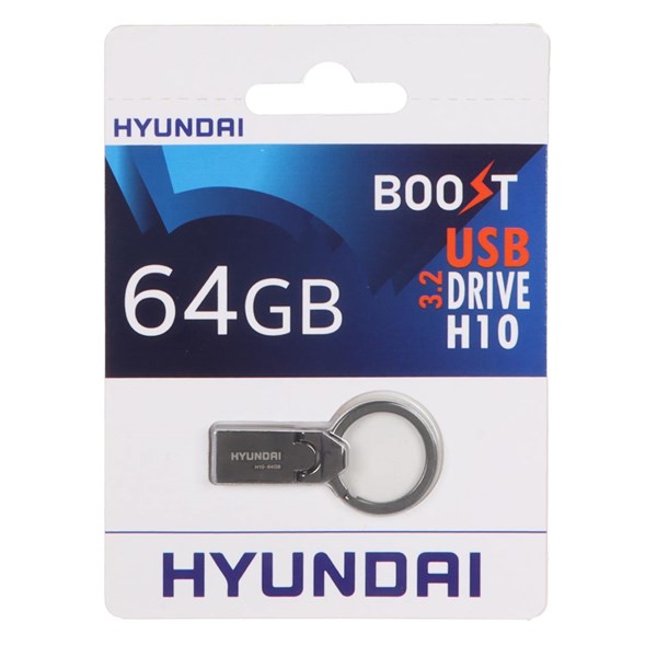 فلش مموری Hyundai USB3.2 مدل Boost H10 ظرفیت 64GB - (گارانتی IPM)