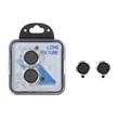 محافظ لنز رینگی اورجینال Lens Fixture شابلون دار  Apple iPhone 16 / iPhone 16 plus - نقره ای (پک دار)