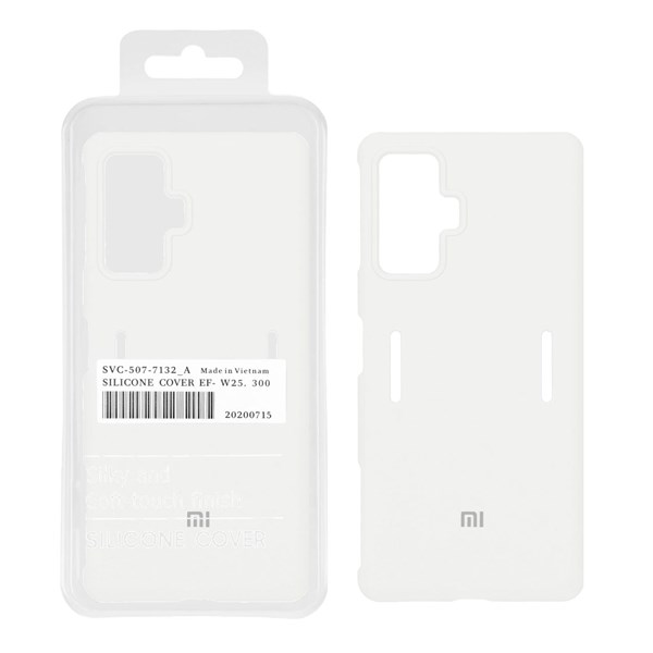 قاب سیلیکونی پاک کنی اورجینال درجه یک Xiaomi Poco F4 GT / Redmi K50 Gaming - سفید (پک دار)