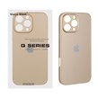 قاب اورجینال PVD ضدخش Magic Mask مدل Apple iPhone 16 Pro Max - طلایی (پک دار)
