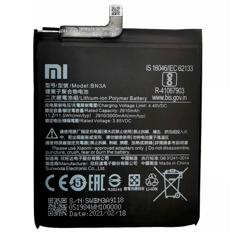باتری موبایل اورجینال شیائومی Xiaomi Redmi Go BN3A