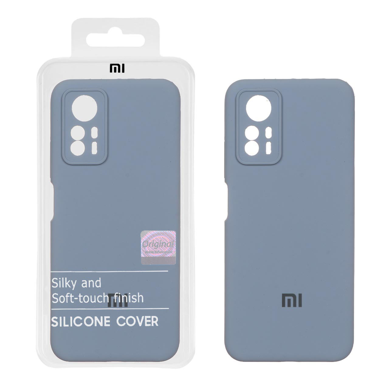 قاب سیلیکونی پاک کنی اورجینال Master Quality مدل Xiaomi Redmi Note 12S - فیلی (پک دار)