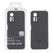 قاب سیلیکونی پاک کنی اورجینال Master Quality مدل Xiaomi Redmi Note 12S - خاکستری (پک دار)