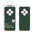 قاب سیلیکونی پاک کنی اورجینال Master Quality مدل Xiaomi Redmi 14C / Redmi A4 / Poco C75 - سبز تیره (پک دار)