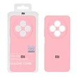 قاب سیلیکونی پاک کنی اورجینال Master Quality مدل Xiaomi Redmi 14C / Redmi A4 / Poco C75 - صورتی (پک دار)