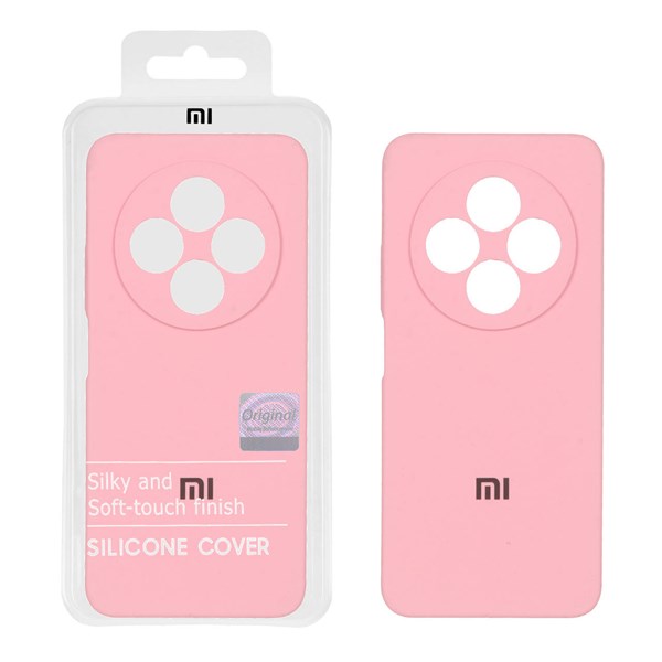 قاب سیلیکونی پاک کنی اورجینال Master Quality مدل Xiaomi Redmi 14C / Redmi A4 / Poco C75 - صورتی (پک دار)