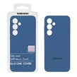 قاب سیلیکونی پاک کنی اورجینال Master Quality مدل  Samsung Galaxy S24 FE - آبی تیره (پک دار)