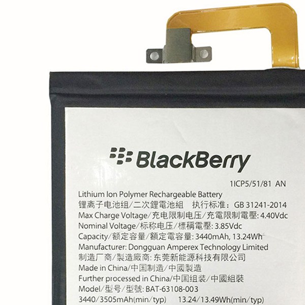 باتری موبایل اورجینال BlackBerry Keyone BAT-63108-003
