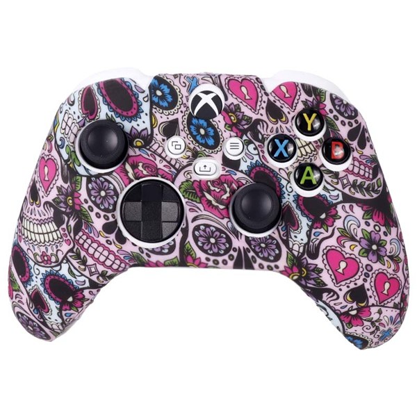 روکش دسته بازی Xbox X/S طرح اسکلت و قلب