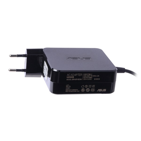شارژر لپ تاپ مربعی Asus PU500 19V 3.42A سوکت ریز