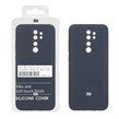 قاب سیلیکونی پاک کنی اورجینال درجه یک Xiaomi Redmi Note 8 Pro - سرمه ای کد 1 (پک دار)