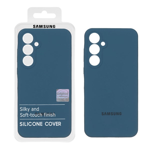 قاب سیلیکونی پاک کنی اورجینال Master Quality مدل Samsung Galaxy A55 - سبز کله غازی (پک دار)
