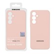 قاب سیلیکونی پاک کنی اورجینال Master Quality مدل Samsung Galaxy A55 - کرم نارنجی (پک دار)