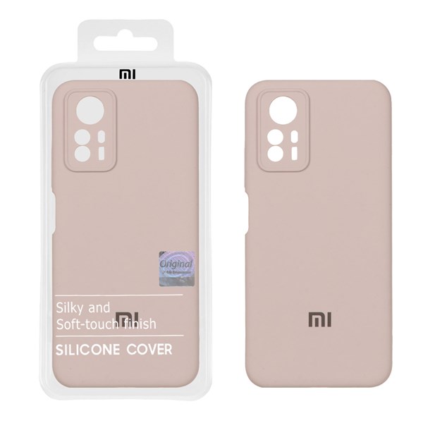قاب سیلیکونی پاک کنی اورجینال Master Quality مدل Xiaomi Redmi Note 12S - خاکی (پک دار)