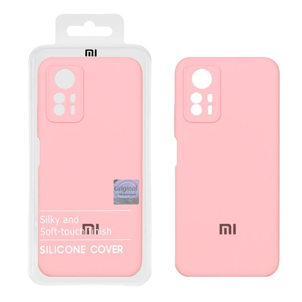 قاب سیلیکونی پاک کنی اورجینال Master Quality مدل Xiaomi Redmi Note 12S - صورتی (پک دار)