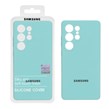 قاب سیلیکونی پاک کنی اورجینال Master Quality مدل Samsung Galaxy S25 Ultra - سبزآبی (پک دار)